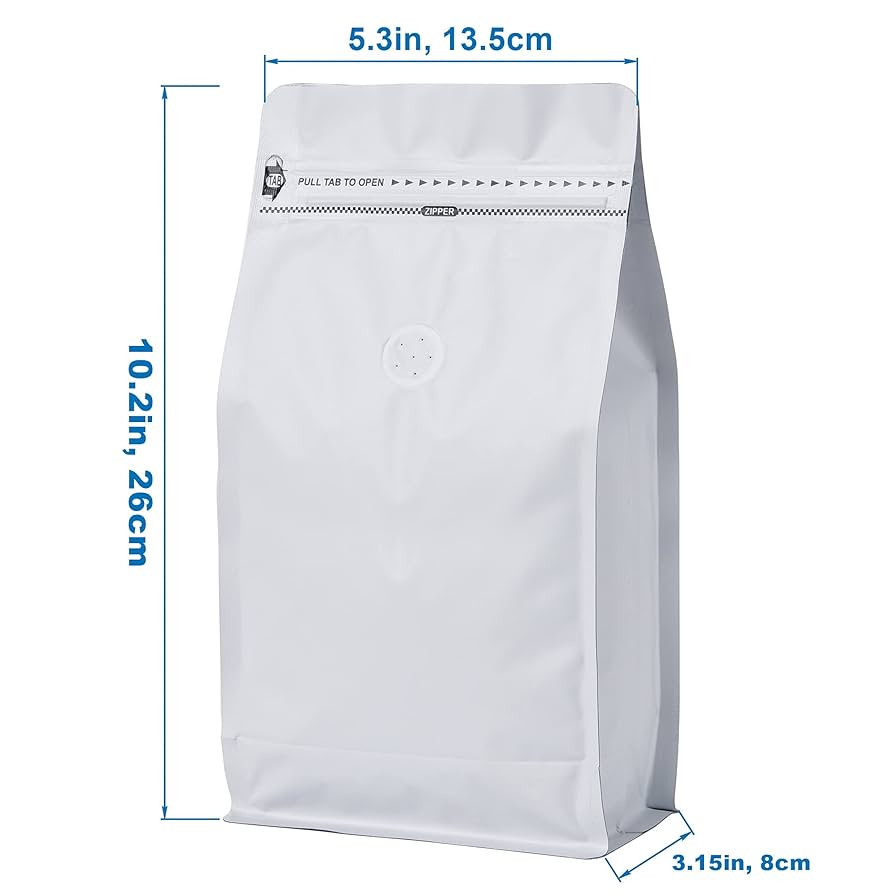 Amazon.com: 50 Pack Coffee Bags with Aluminum Foil and